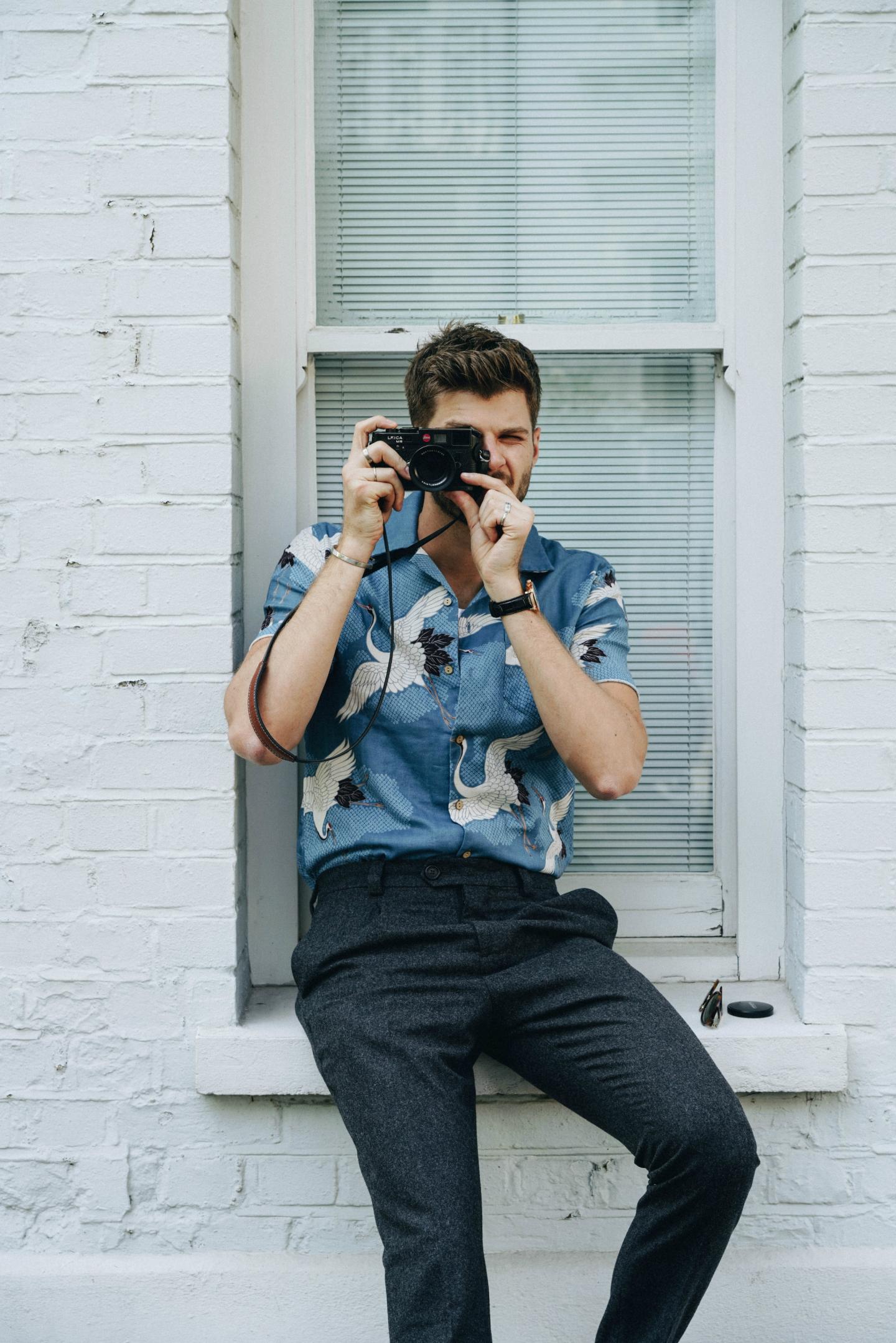 Cuban top casual attire